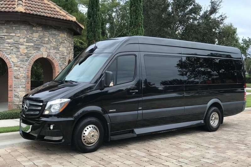 Mercedes Limo Style Van