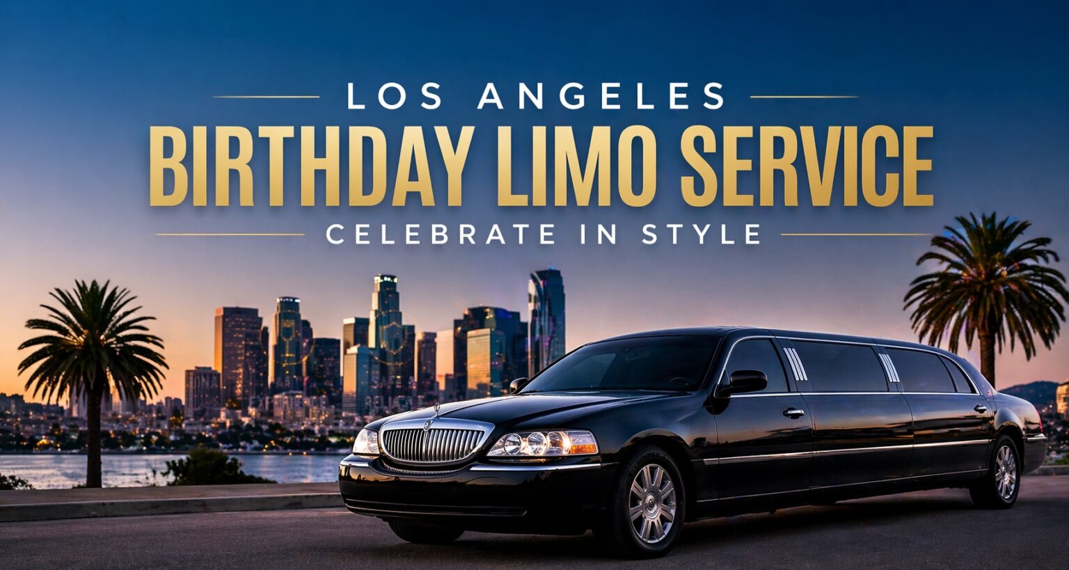 Birthday Limo Service in Los Angeles